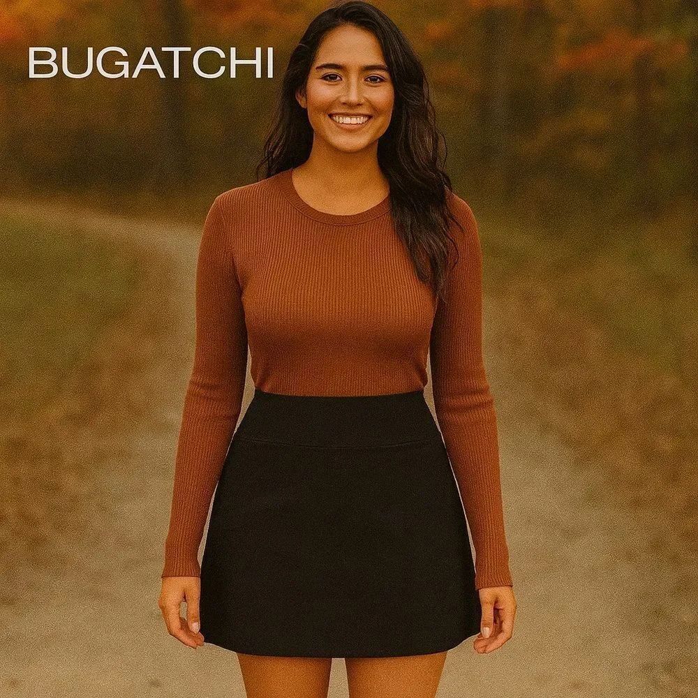 New Bugatchi Black Women's Skirt 10